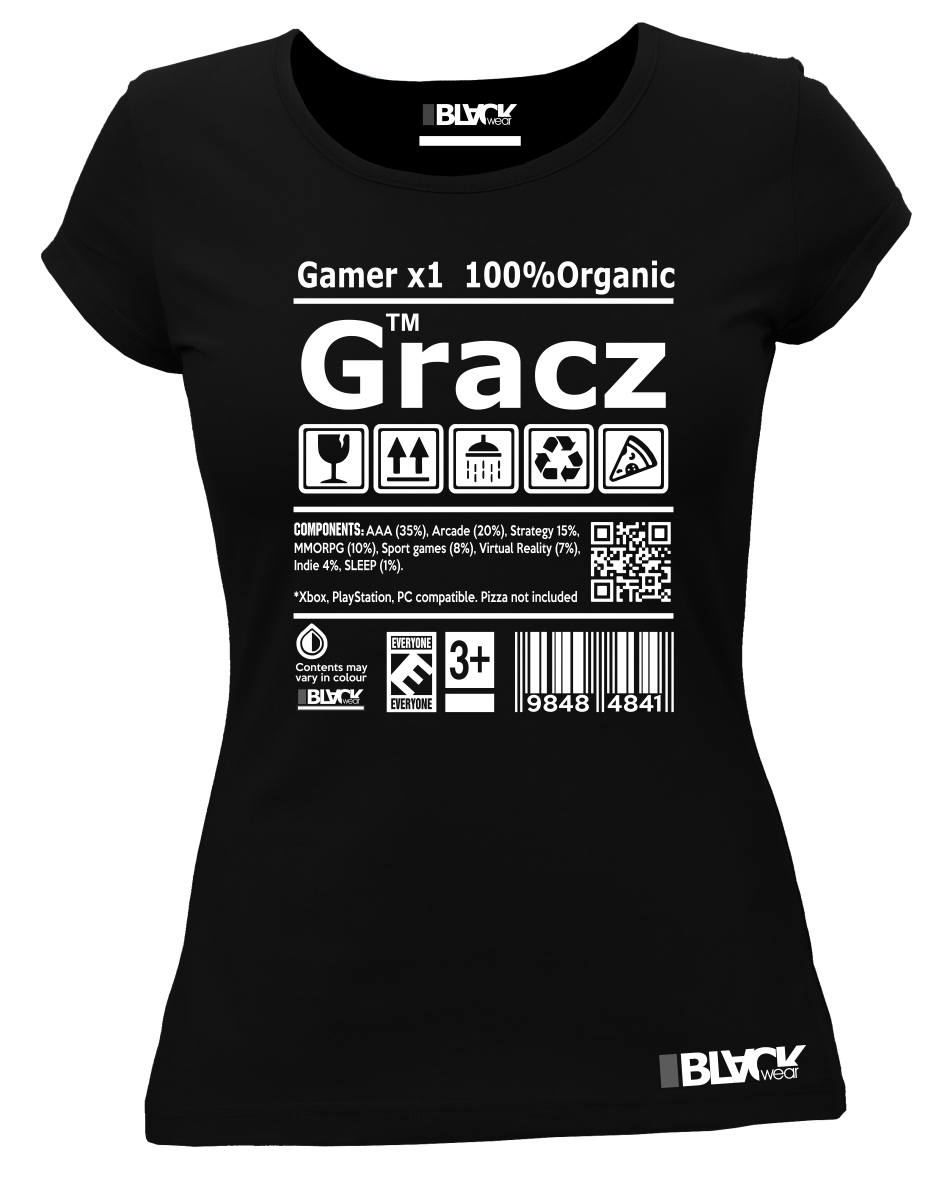 Gracz Gamer BLACKRGB